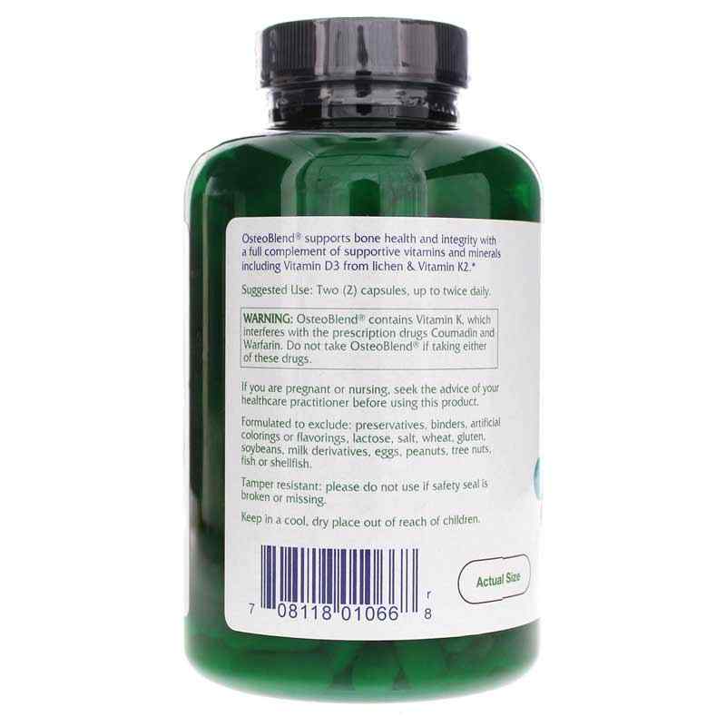 OsteoBlend Pro, 240 Vegan Capsules, by Vitanica Pro, image #3