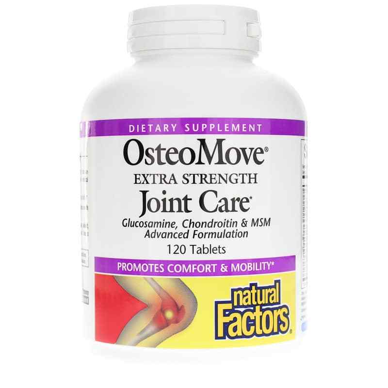 OsteoMove Extra Strength Joint Care, 120 Tablets, by Natural Factors