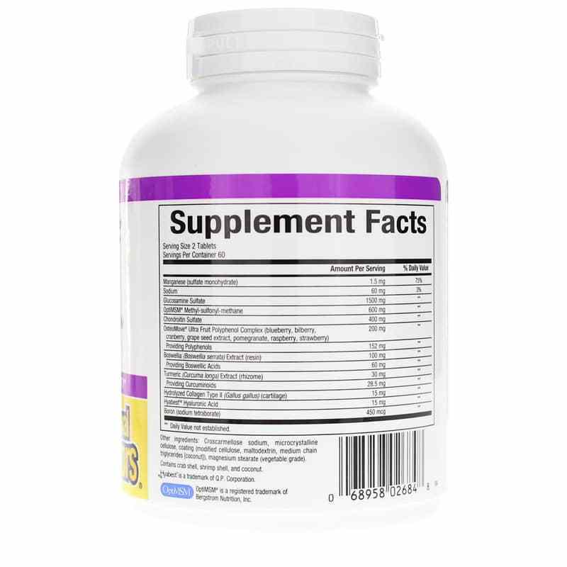 OsteoMove Extra Strength Joint Care, 120 Tablets, by Natural Factors, image #2