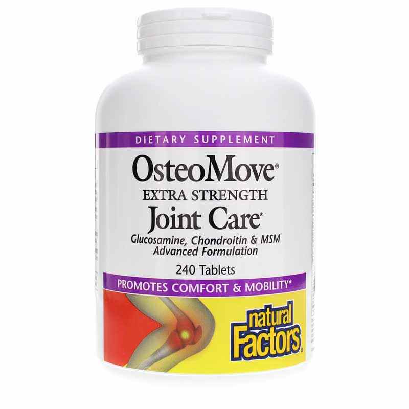 OsteoMove Extra Strength Joint Care, 240 Tablets, by Natural Factors