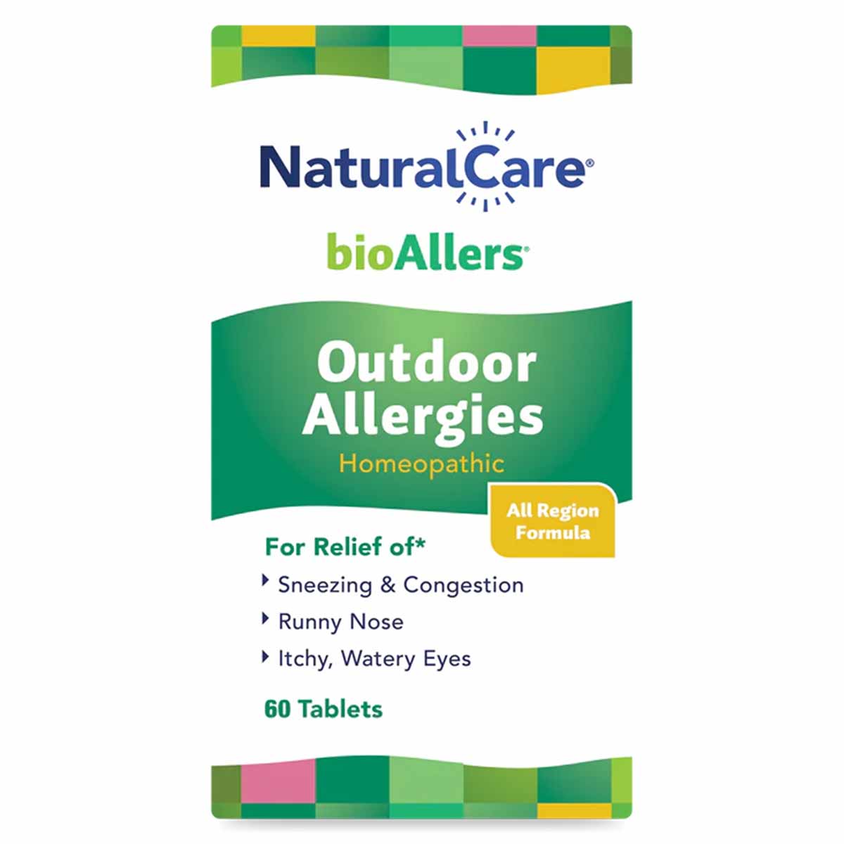 Outdoor Allergies, 60 Tablets, by NaturalCare