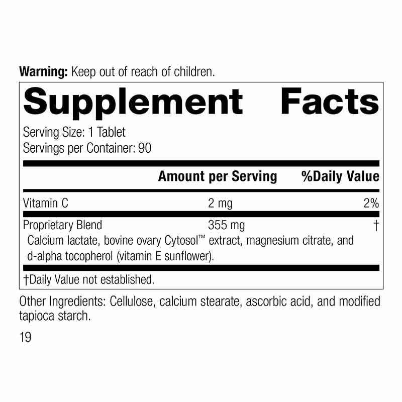 Ovex, by Standard Process, image #2