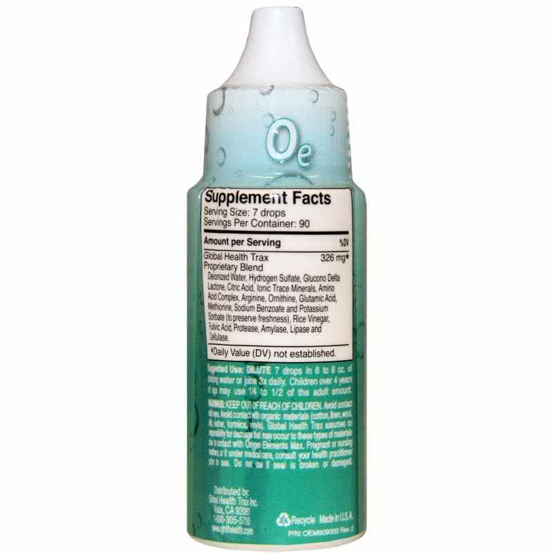 Oxygen Elements Max, by Global Health Trax, image #2