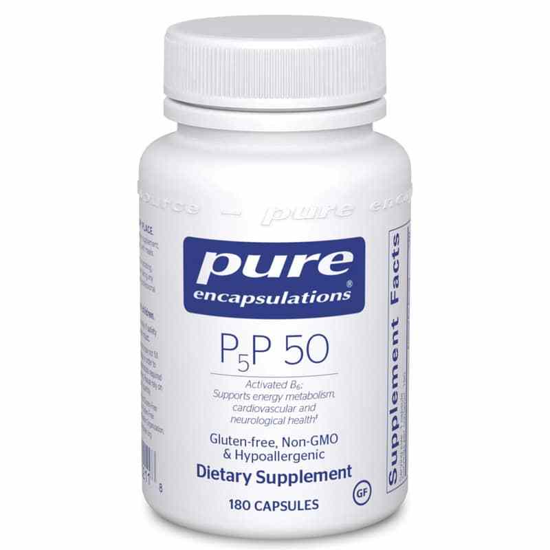 P5P 50 Activated B6, by Pure Encapsulations
