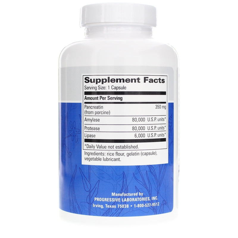 Pan 10X, 250 Capsules, by Progressive Labs, image #2