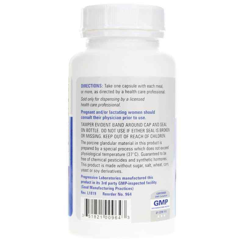 Pan 5X Raw Pancreas Enzyme, 90 Capsules, by Progressive Labs, image #3