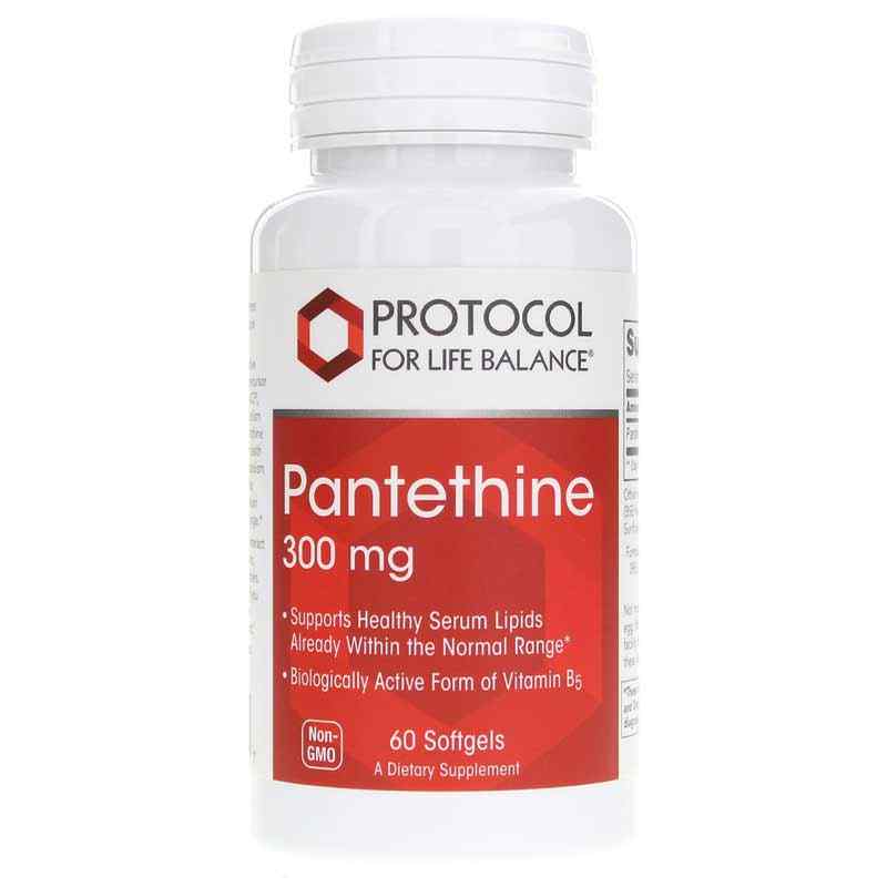 Pantethine 300 Mg, by Protocol For Life Balance