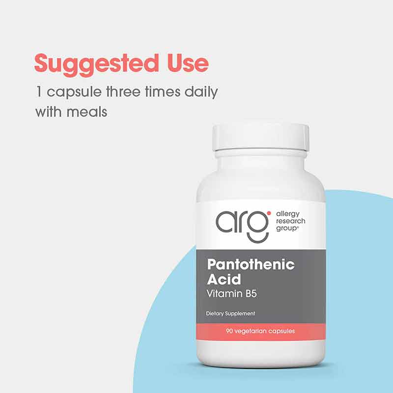 Pantothenic Acid, by Allergy Research Group, image #3