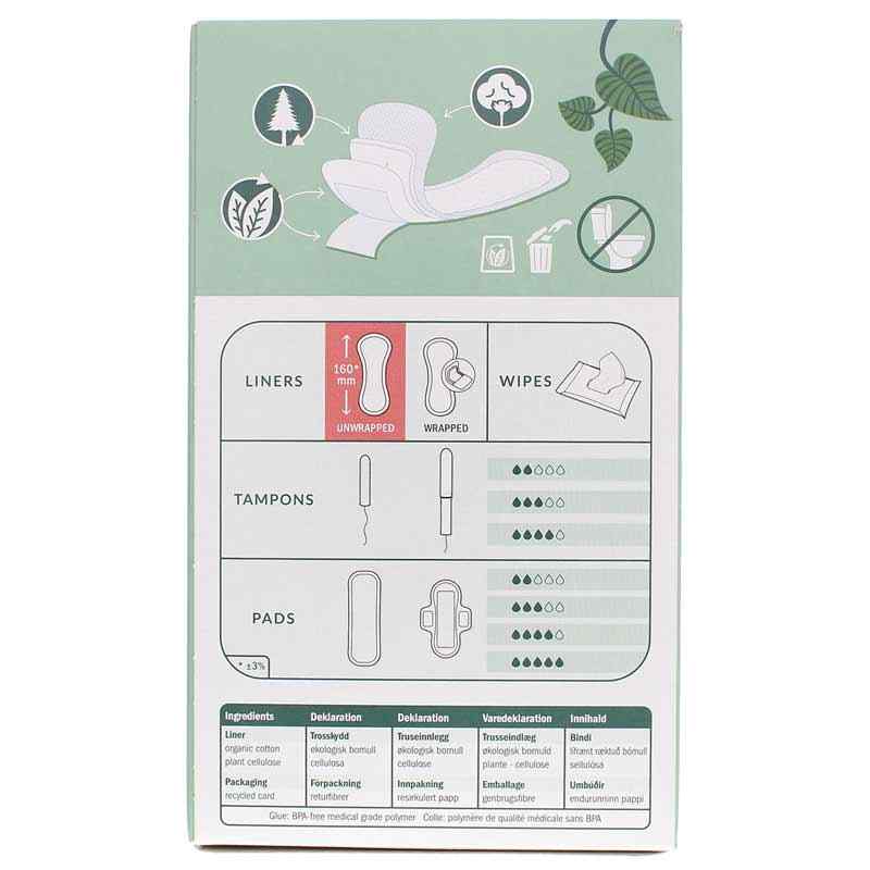 Panty Liners Curved, by Natracare, image #3