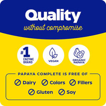 Papaya Complete, 120 Tablets, by Enzymedica, image #8