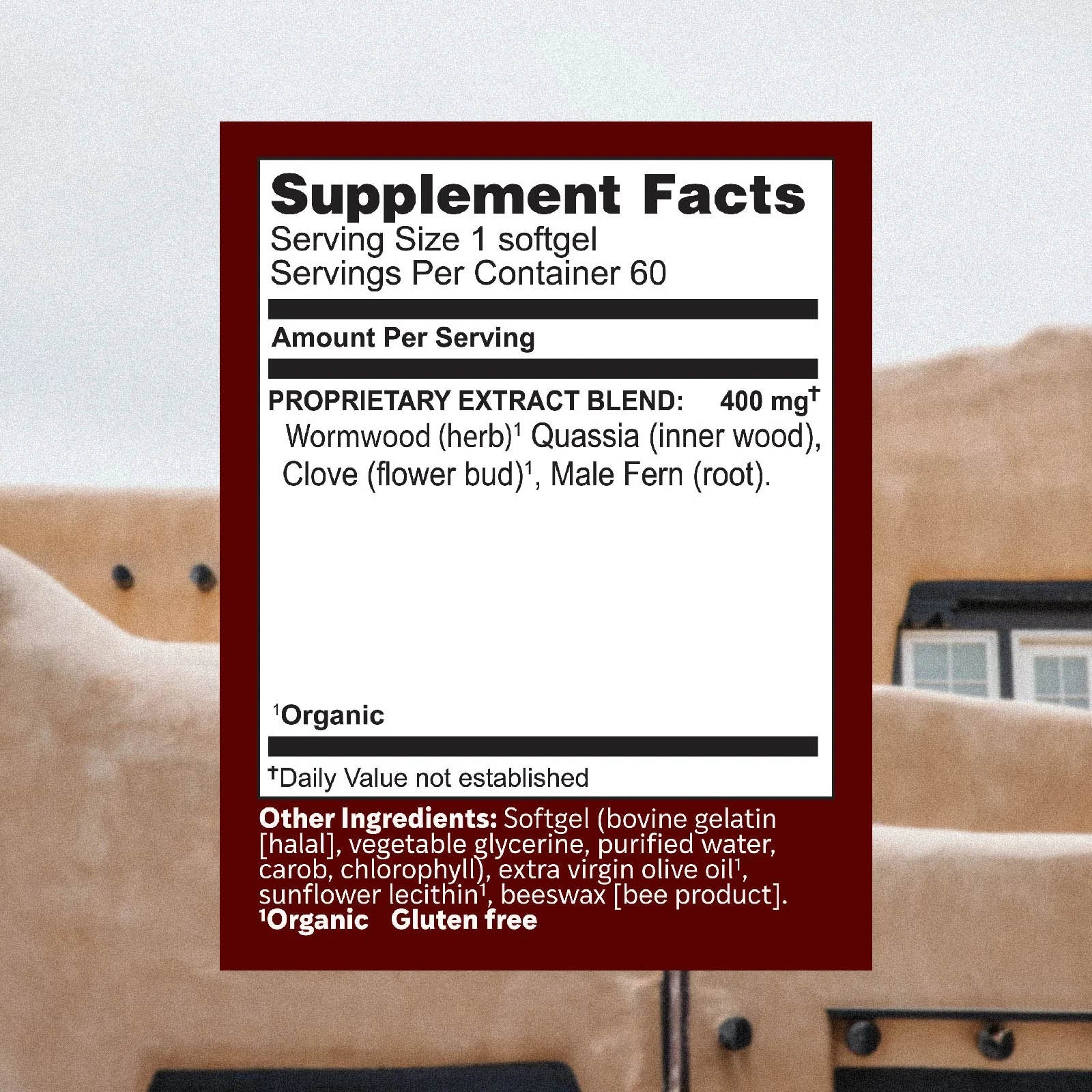 Para Free Softgels, by Herbs, Etc, image #2