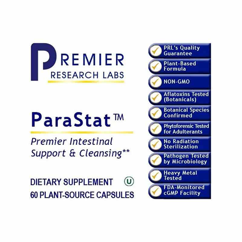 ParaStat Intestinal Support & Cleansing, by Premier Research Labs, image #2