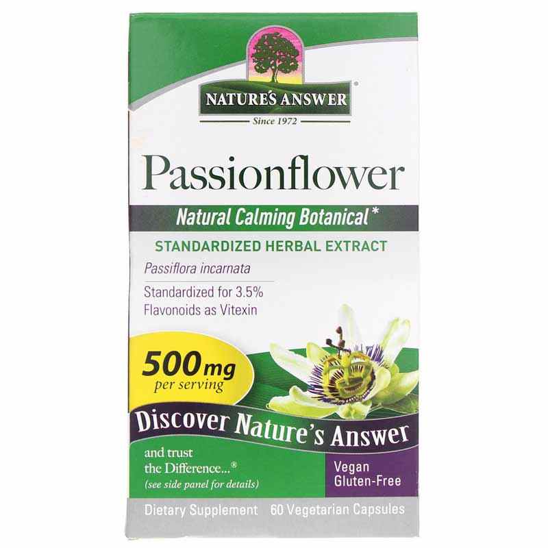 Passionflower Standardized, by Natures Answer