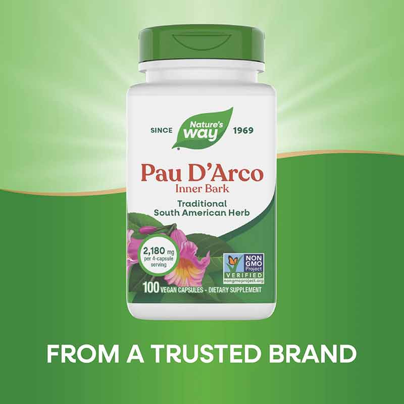 Pau d'Arco Inner Bark, by Natures Way, image #4