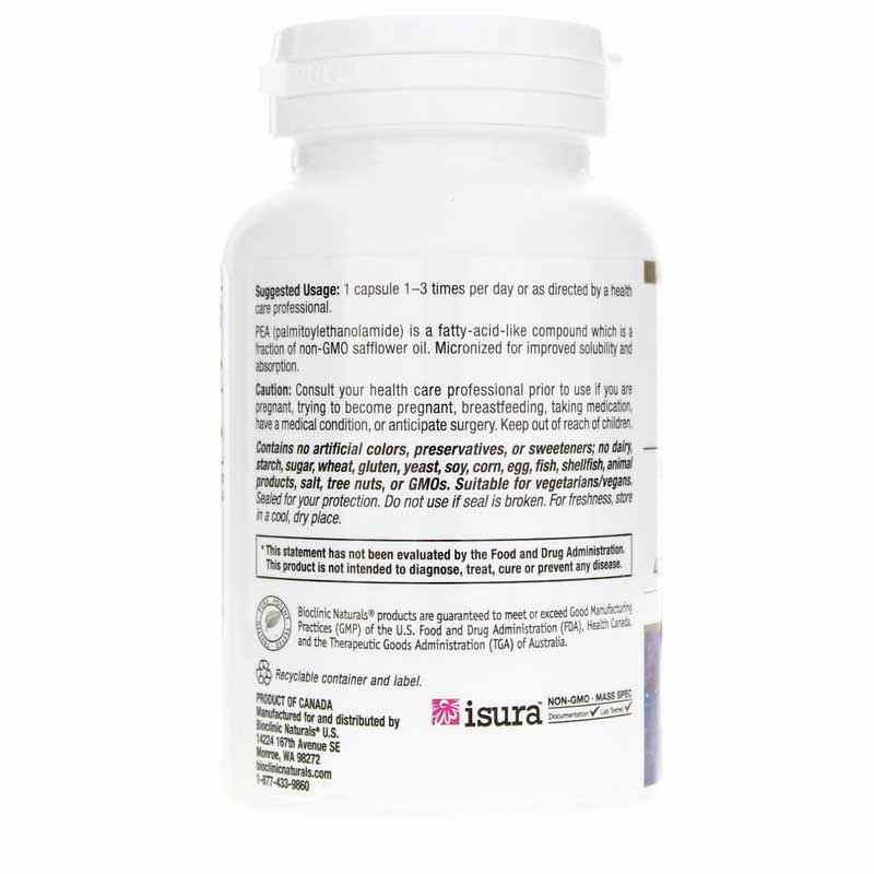 PEA 400 Mg, by Bioclinic Naturals, image #3