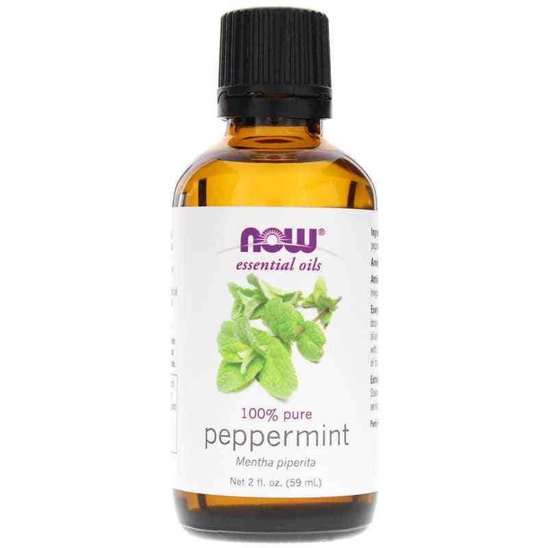Peppermint Essential Oil, 2 Oz, by NOW Foods