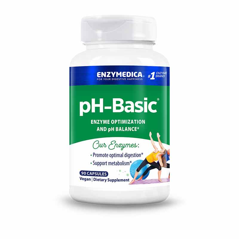 pH-Basic, 90 Capsules, by Enzymedica