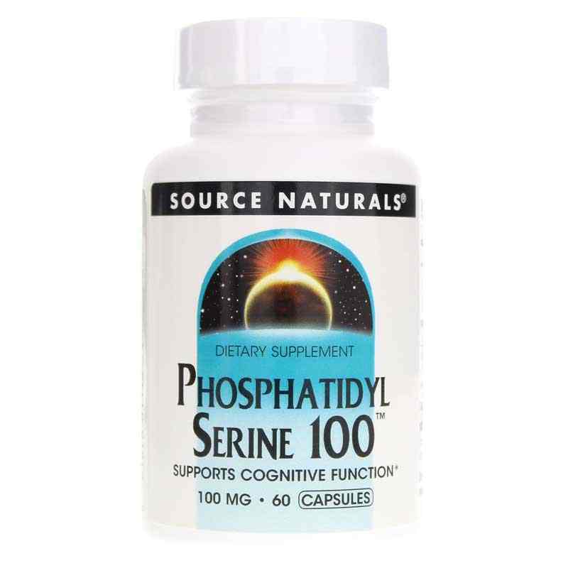 Phosphatidyl Serine 100, 60 Capsules, by Source Naturals