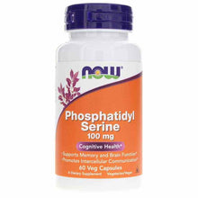Phosphatidyl Serine 100 Mg, 60 Veg Capsules, by NOW Foods