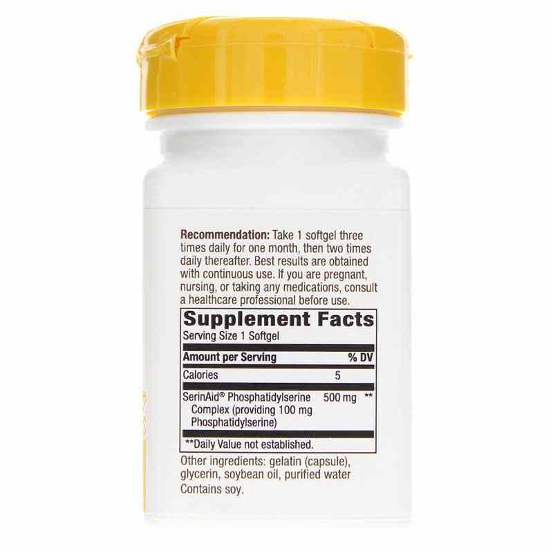 Phosphatidyl-Serine, 30 Softgels, by Natures Way, image #2