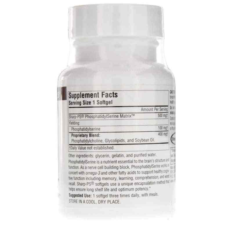 Phosphatidyl Serine Matrix 500 Mg, 30 Softgels, by Source Naturals, image #2