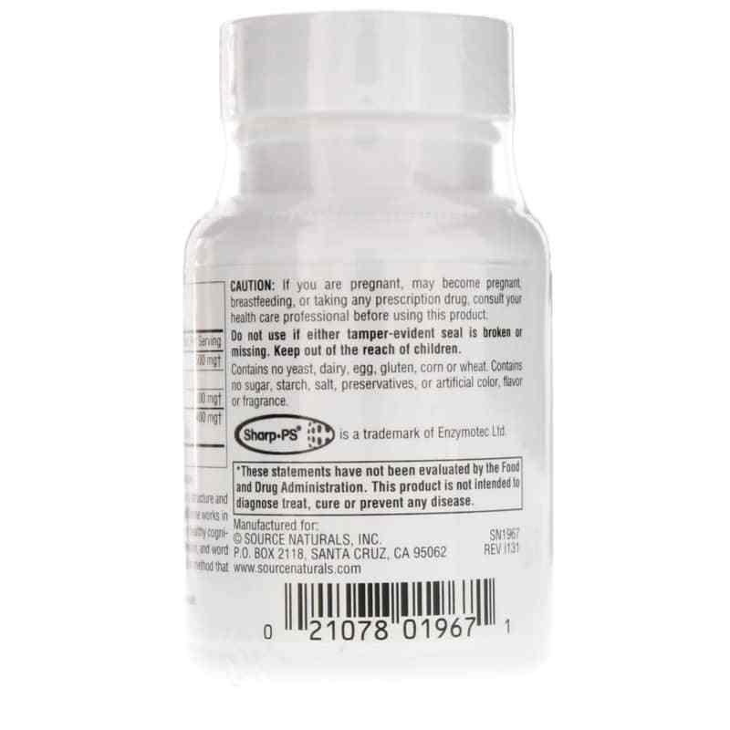 Phosphatidyl Serine Matrix 500 Mg, 30 Softgels, by Source Naturals, image #3
