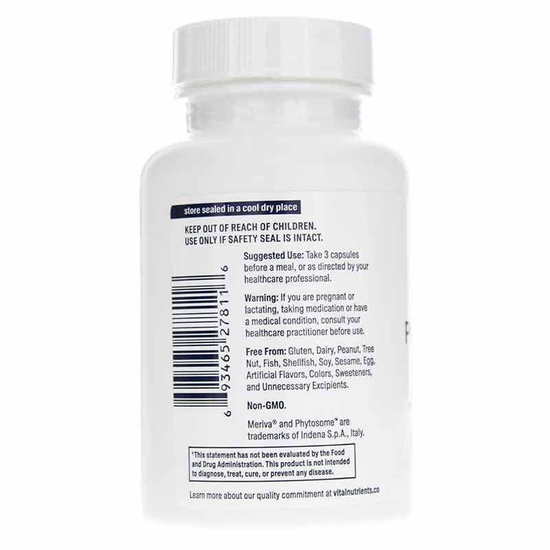 Phyto-Curcumin Plus Enzymes, by Vital Nutrients, image #3