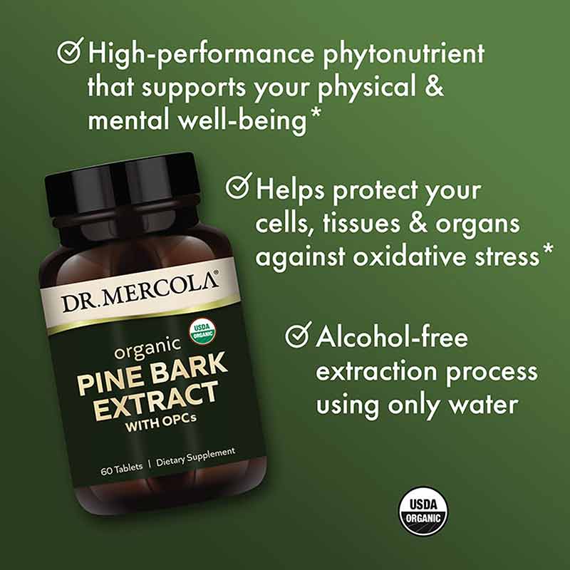 Pine Bark Organic Extract, by Dr. Mercola, image #4