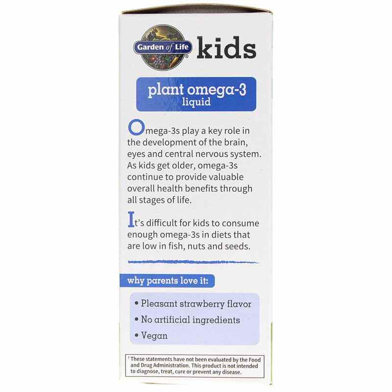 Plant Omega-3 Liquid, by Garden of Life Kids, image #4
