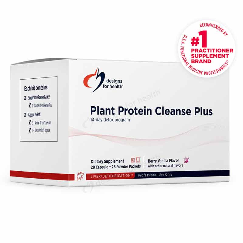 Plant Protein Cleanse Plus - 14 Day Detox Program, by Designs For Health