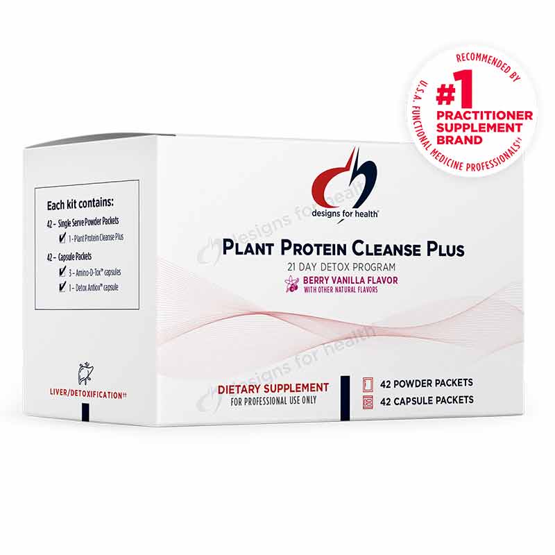 Plant Protein Cleanse Plus - 21 Day Detox Program, by Designs For Health