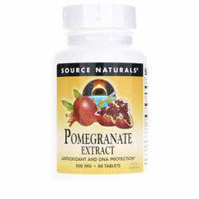 Pomegranate Extract 500 Mg, 60 Tablets, by Source Naturals
