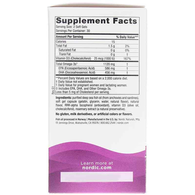Postnatal Omega-3, by Nordic Naturals, image #2