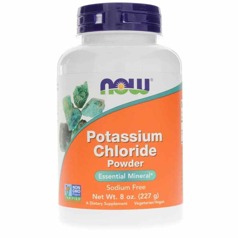 Potassium Chloride Powder, by NOW Foods