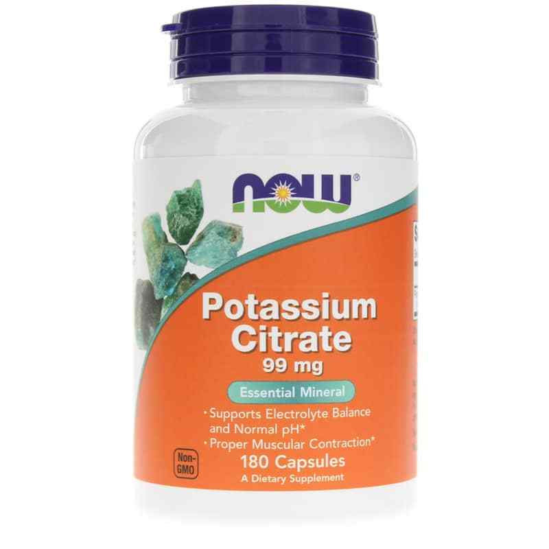 Potassium Citrate 99 Mg, by NOW Foods