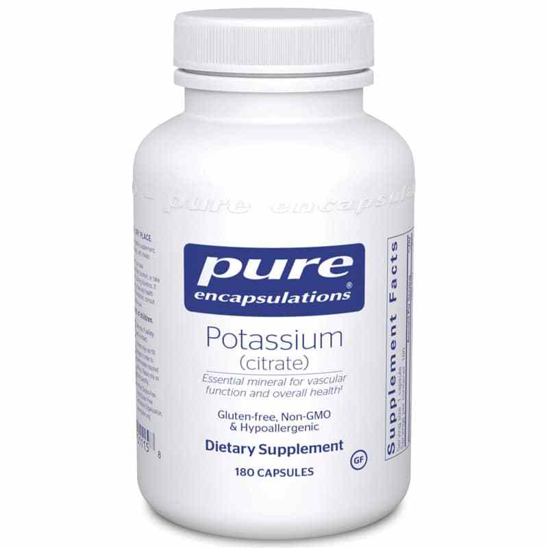 Potassium (citrate), by Pure Encapsulations