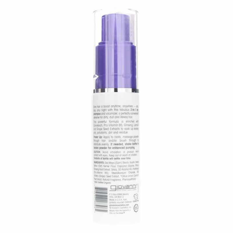 Powder Power Dry Shampoo, by Giovanni, image #2