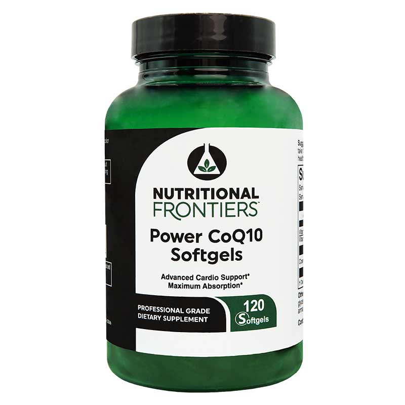 Power Q-Gel 100 Mg CoQ10 with Vitamin E & Beta Carotene, by Nutritional Frontiers