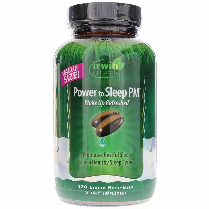 Power to Sleep PM, 120 Liquid Softgels, by Irwin Naturals