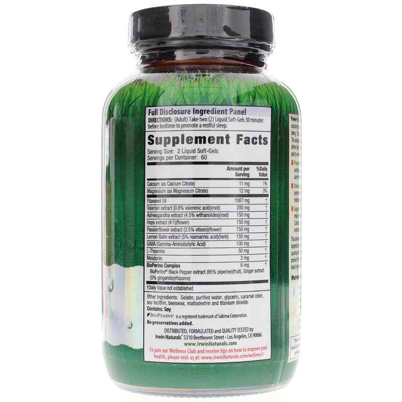 Power to Sleep PM, 120 Liquid Softgels, by Irwin Naturals, image #2