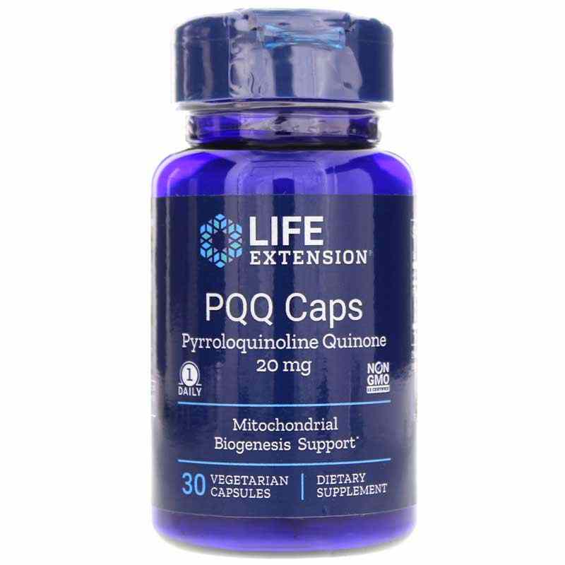 PQQ Caps Pyrroloquinoline Quinone, by Life Extension