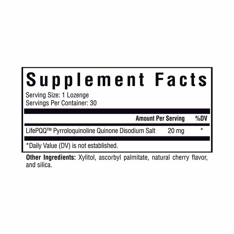 PQQ Lozenge 20 Mg, by Seeking Health, image #2