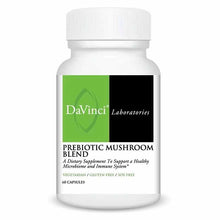 Prebiotic Mushroom Blend, 60 Capsules, by DaVinci Labs