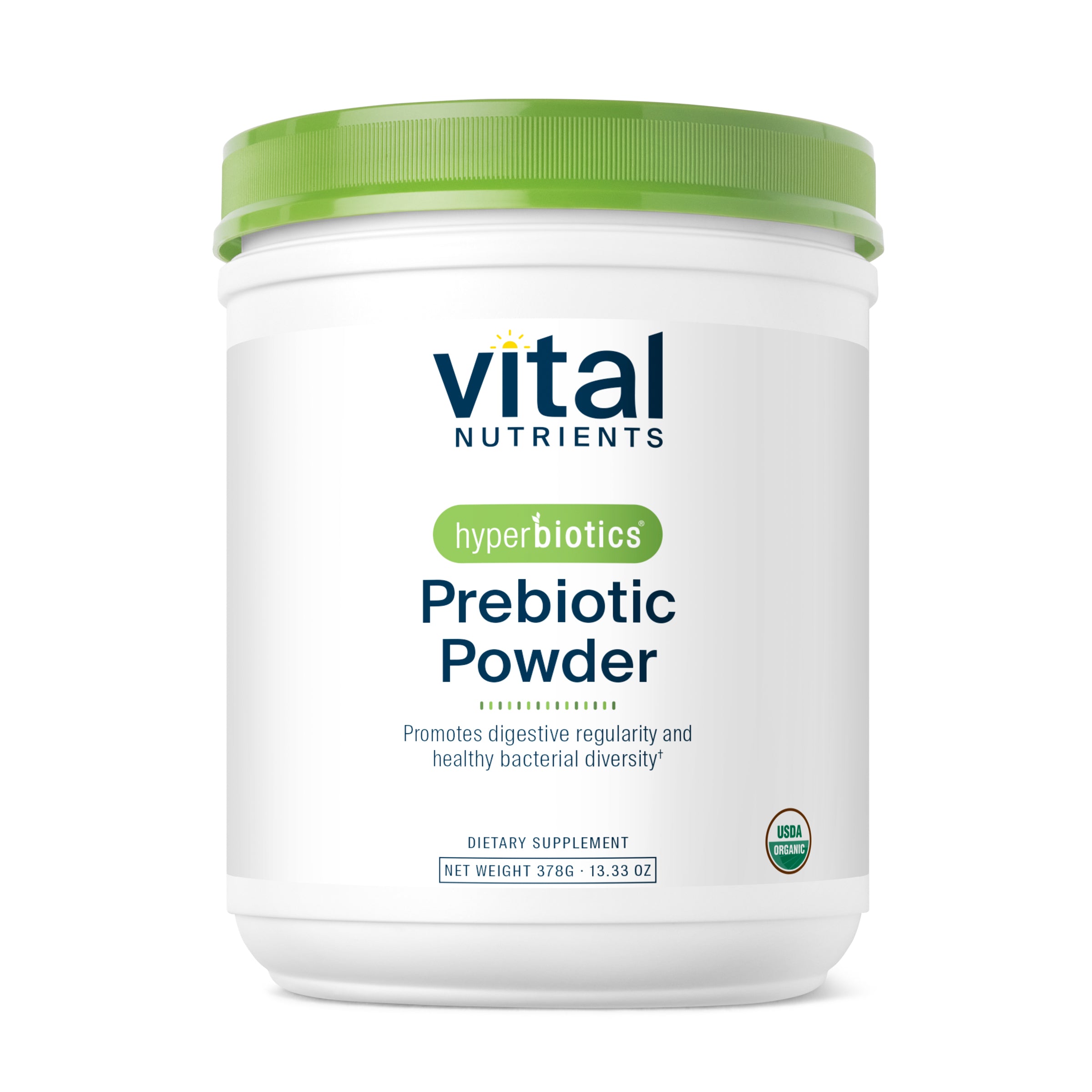 Prebiotic Powder Organic Blend, by Hyperbiotics