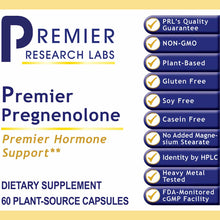 Pregnenolone 100 Mg, 60 Veg Capsules, by Premier Research Labs