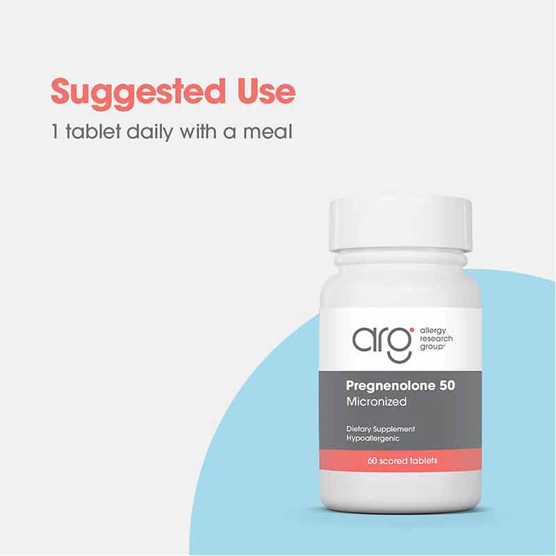 Pregnenolone 50 Mg, by Allergy Research Group, image #3