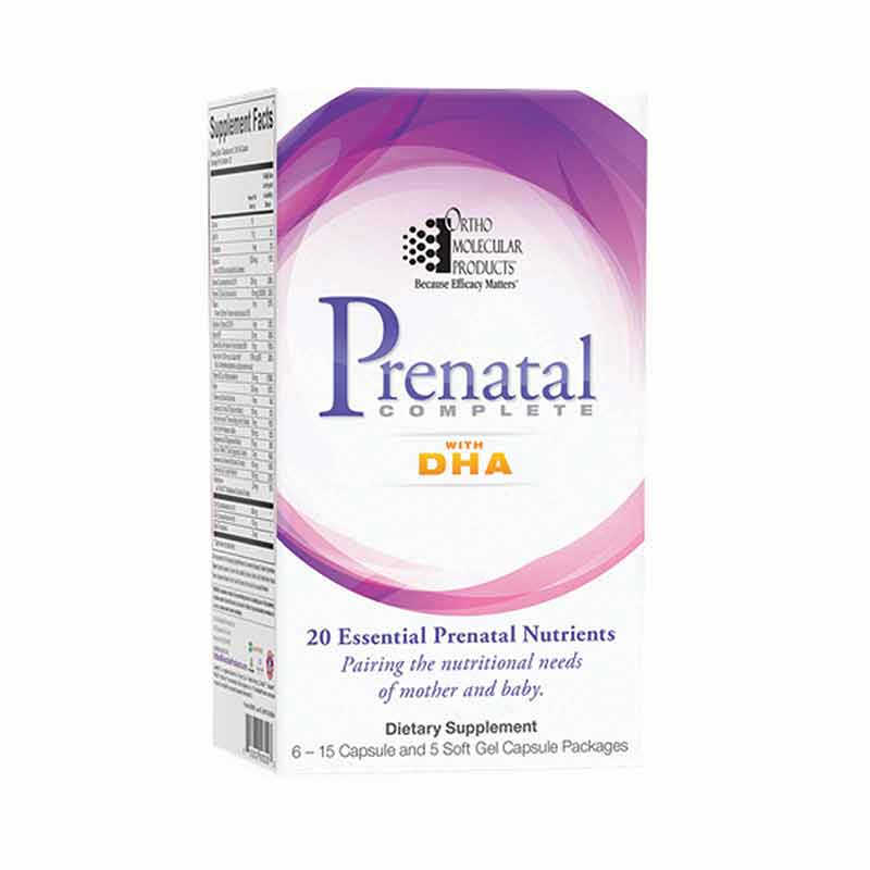 Prenatal Complete with DHA, by Ortho Molecular
