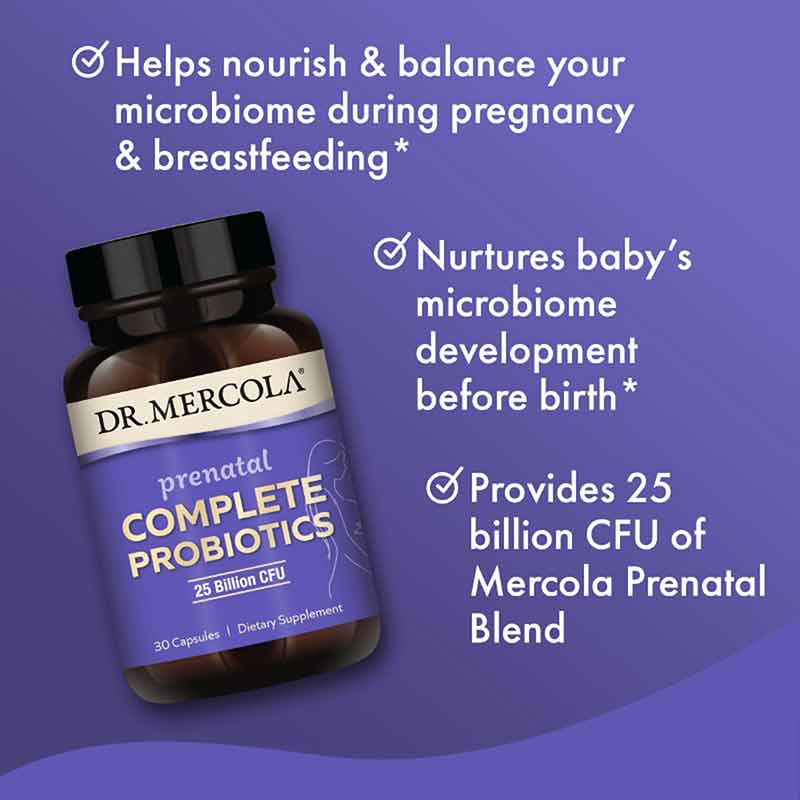 Prenatal Complete Probiotic, 30 Capsules, by Dr. Mercola, image #4