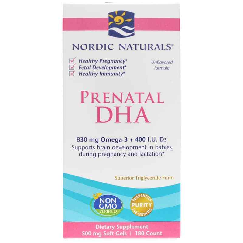 Prenatal DHA, 180 Softgels, by Nordic Naturals