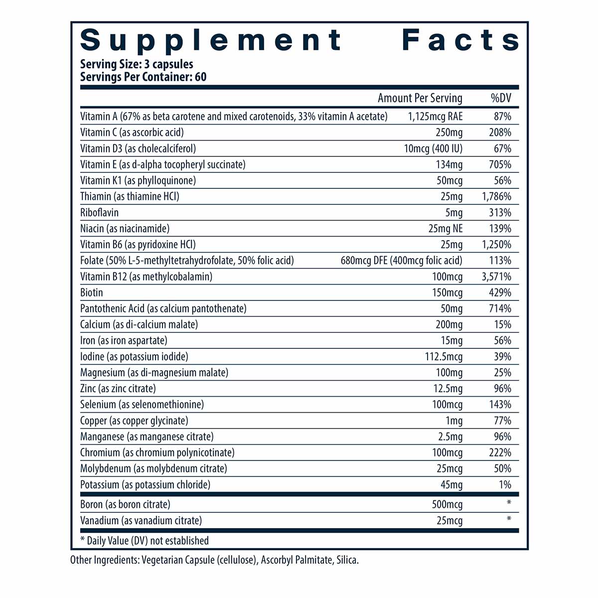PreNatal Multi-Nutrients, 180 Capsules, by Vital Nutrients